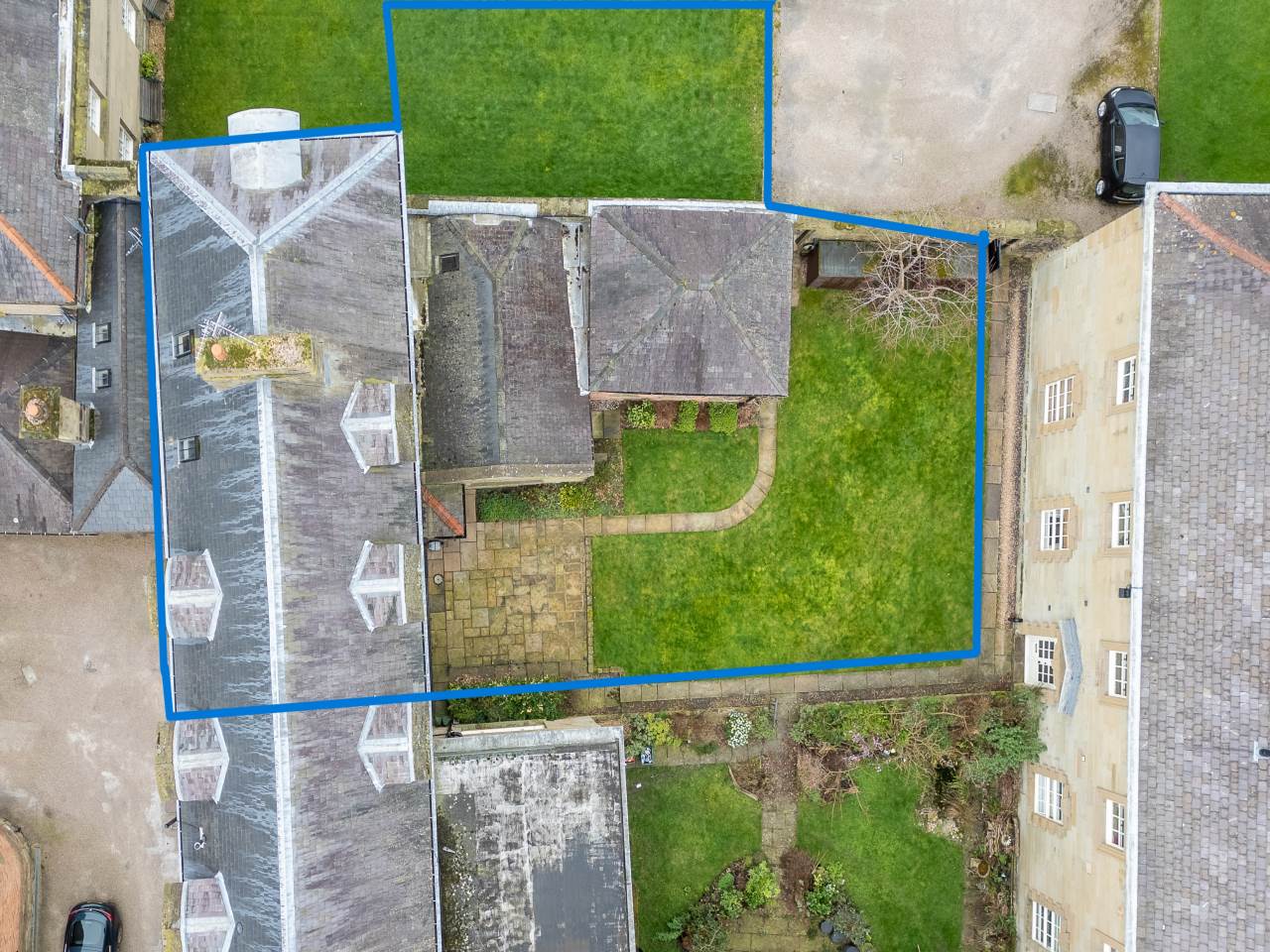 Garden area