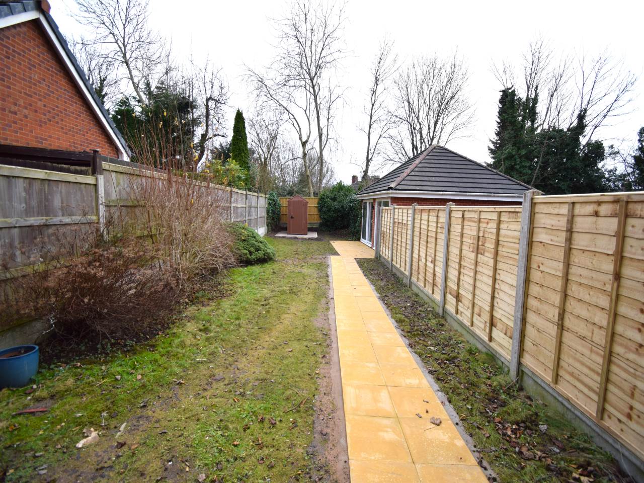 Rear garden